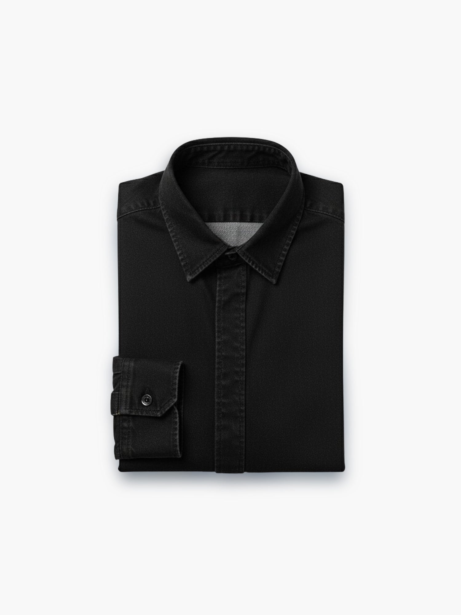 Black Denim Arca Shirt