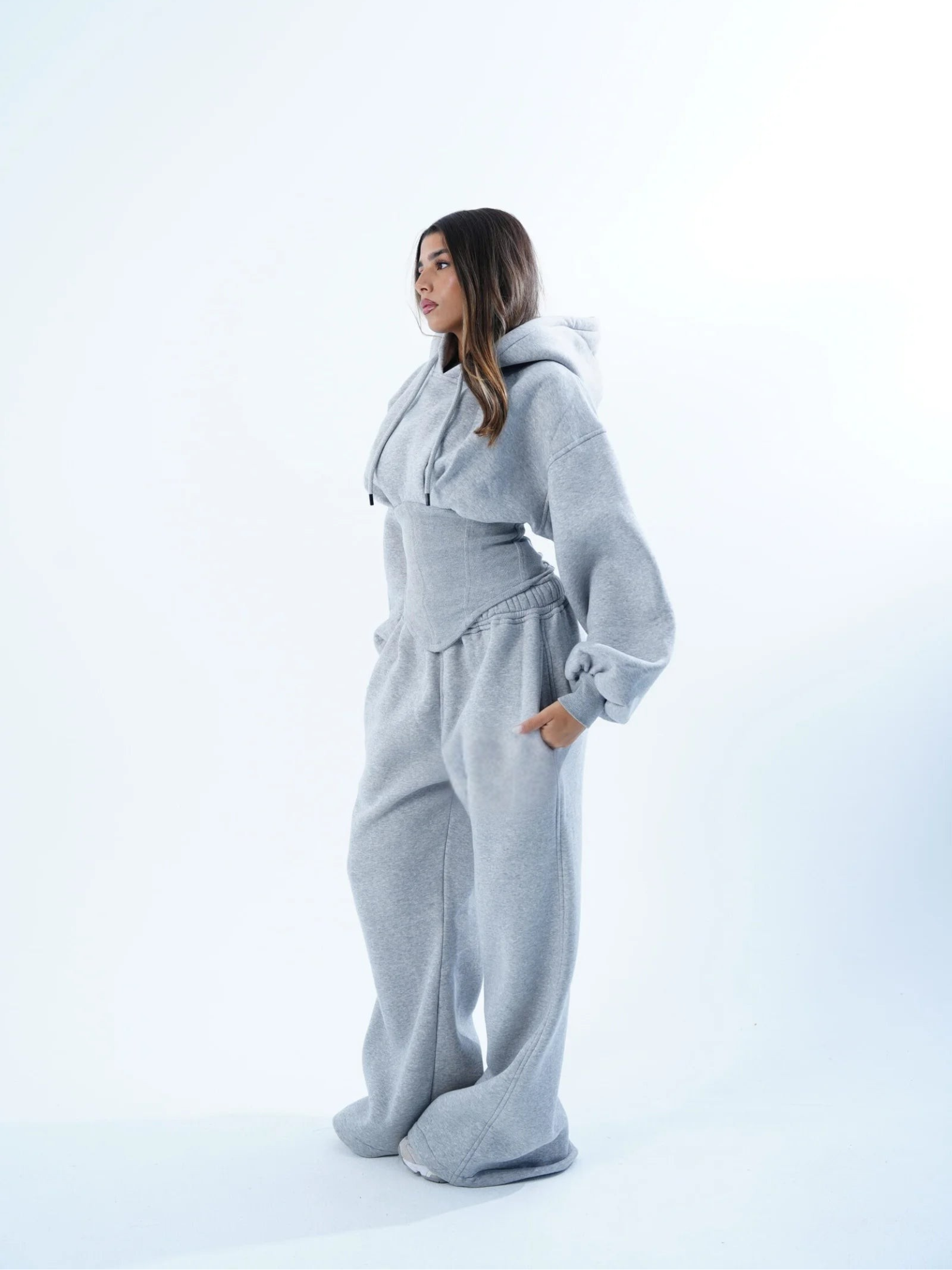 Cloud Sweat à capuche Corset